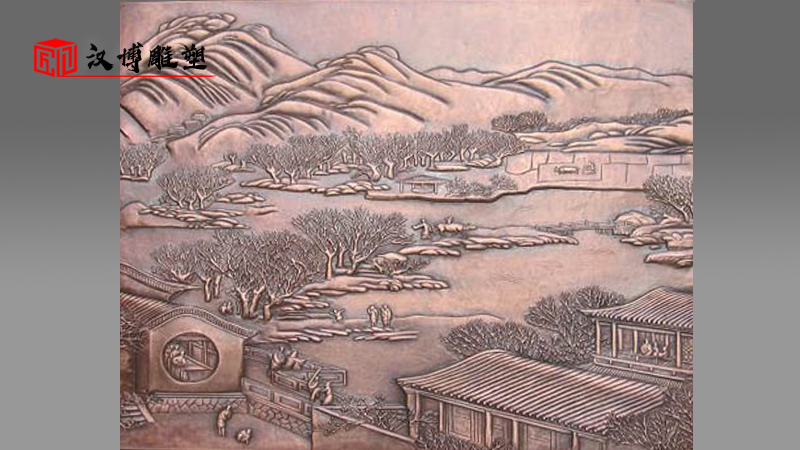 大型景觀雕塑_戶外園林浮雕_銅雕制作廠家_人物銅雕定制_加工鍛銅雕像