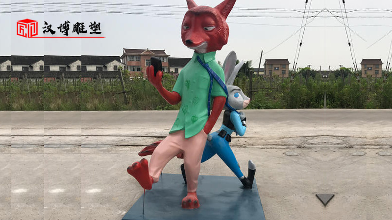 戶外大型雕像_人物雕塑定制_商業街雕塑制作_步行街雕像_人物雕塑定制