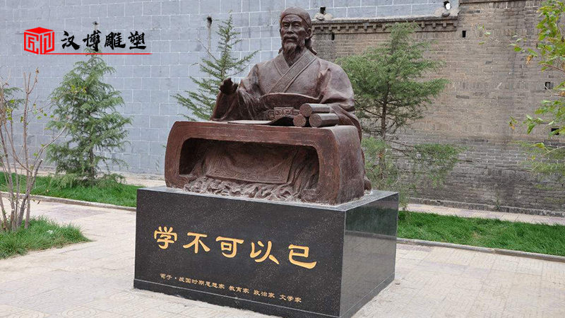 校園文化雕像_人物雕像加工_銅雕制作廠家_大型雕塑定制_戶外景觀銅雕