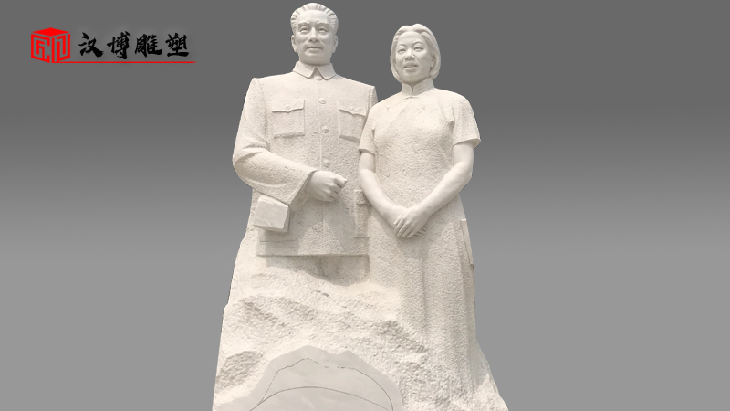 石雕像定制_大型石雕_人物雕塑_文財神雕像_范蠡雕塑