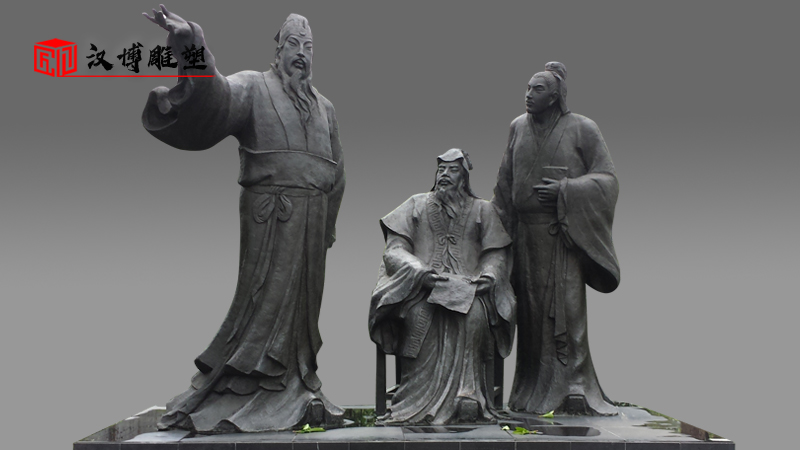 歷史名人雕像_雕像定制_人物銅雕像_大型雕像_古代人物塑像