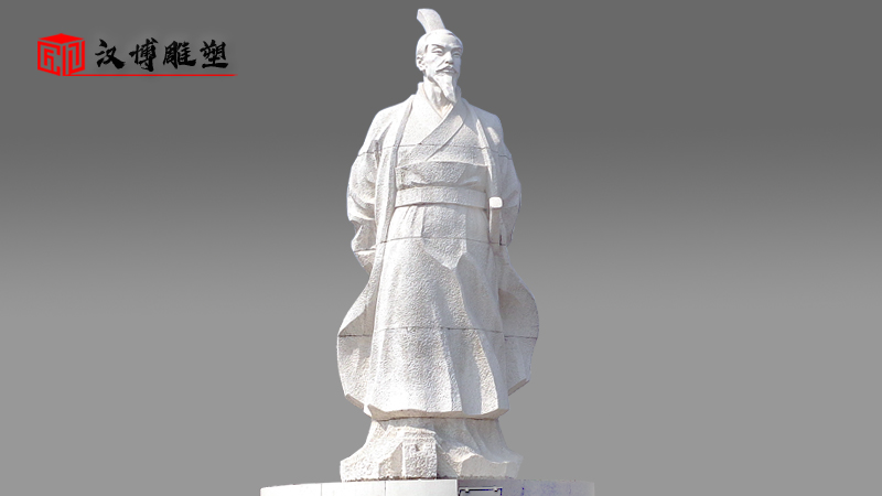 人物石雕_石雕像_大型石雕定制_古代偉人雕像_人物石雕像