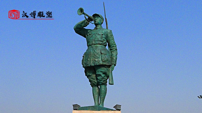 軍人雕像_景觀石雕_人物雕像_大型雕像_雕像訂制