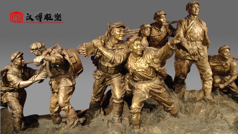 軍人雕像_景觀石雕_人物雕像_大型雕像_雕像訂制