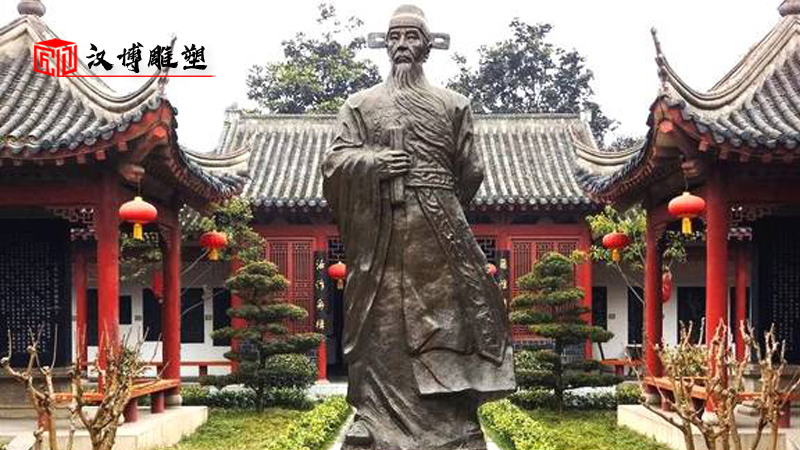 廉政文化雕塑_公園雕塑_人物雕像定制_戶外人物銅雕_人物鑄銅雕塑