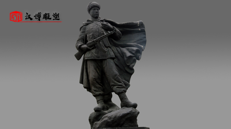 人物雕像_軍人雕塑_大型雕像_雕像定制_戰士雕像