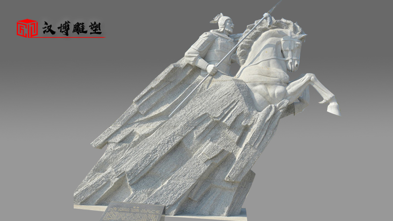 金戈鐵馬雕像_騎馬人物雕塑_銅雕定制_人物鑄銅雕塑_大型雕塑廠家