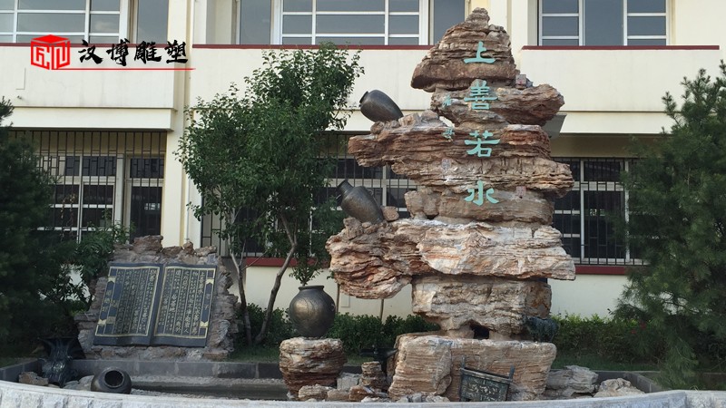 閱讀場景雕塑_人物雕像定制_校園雕塑_讀書雕像_學生雕像定制