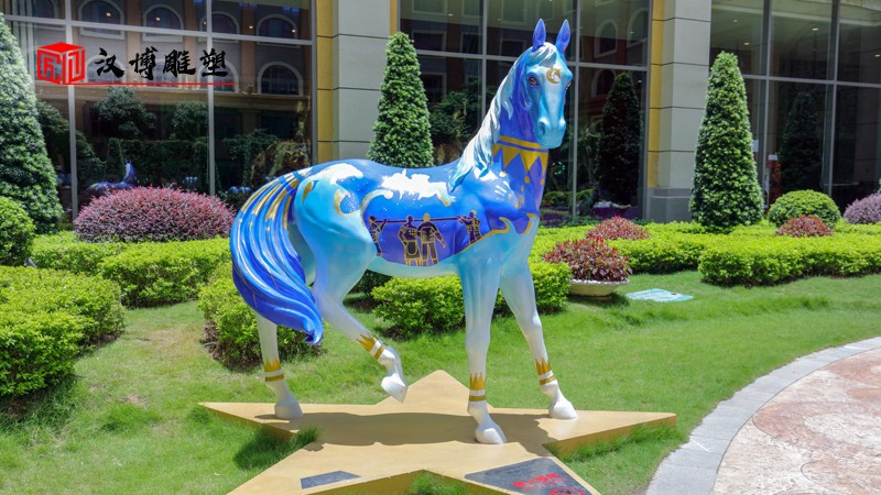 馬雕塑_銅馬雕像_鑄銅馬雕塑_大型雕塑定制_騎馬雕塑制作