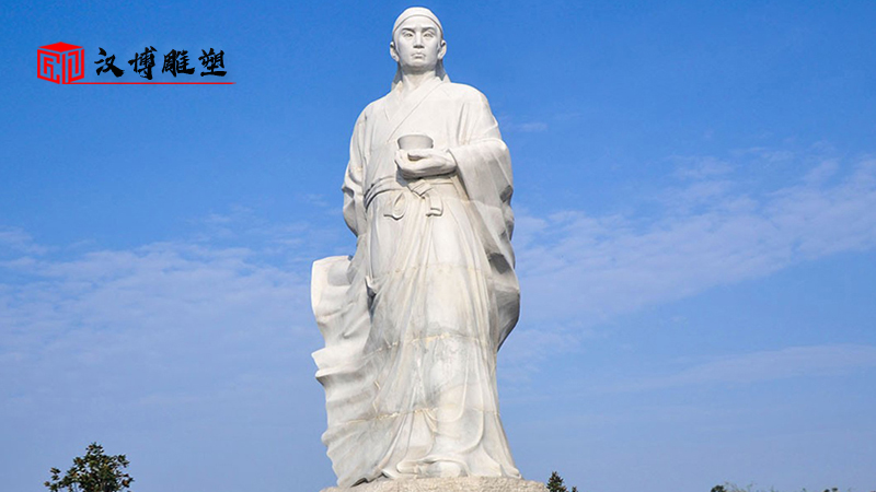歷史人物雕塑_名人雕像定制_戶外大型石雕_人物石雕像_大型動物雕塑