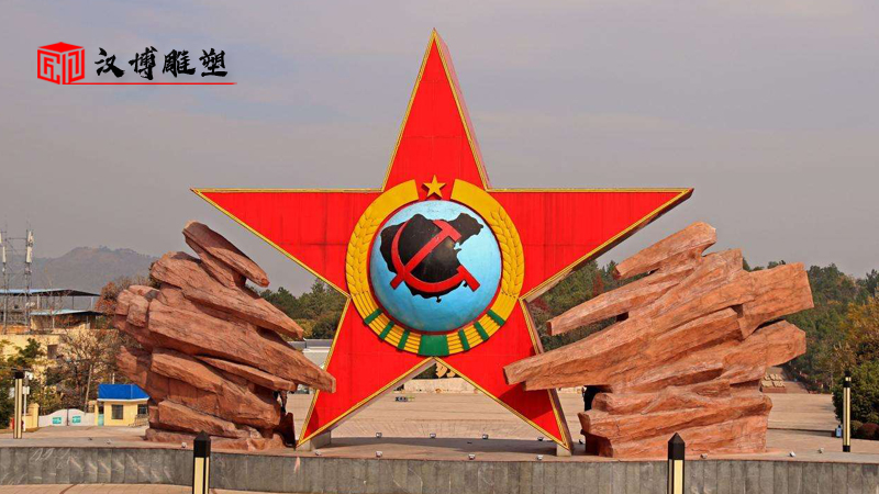 軍人雕像制作_紅色文化雕塑_人物銅雕加工_大型景觀雕塑_軍人主題雕像