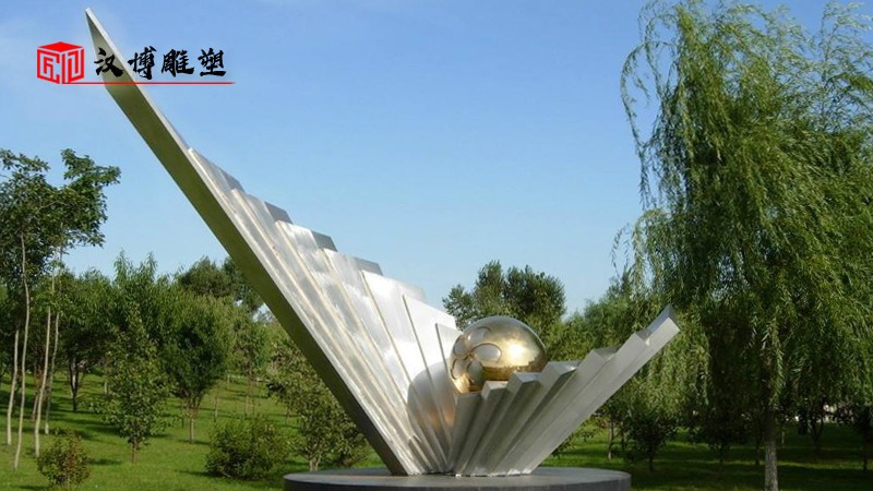 園林景觀雕塑_戶外大型雕像_不銹鋼主題雕塑_廣場雕像_雕塑工藝品