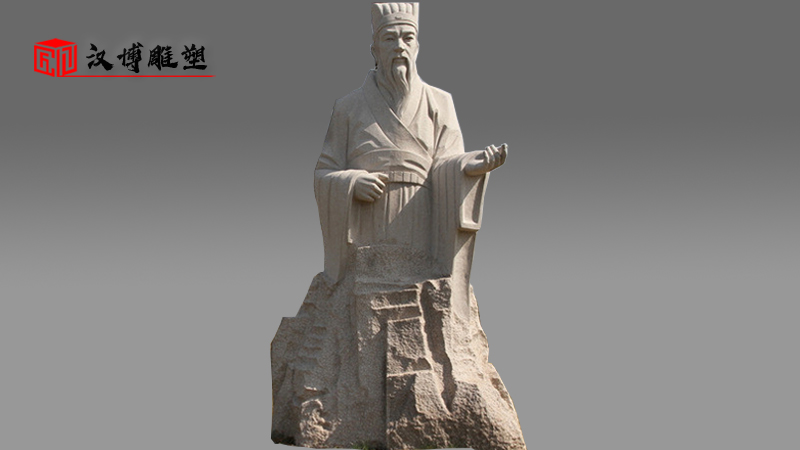 戶外大型石雕_園林景觀雕塑_人物雕像定做_石雕像加工_傳統文化雕塑