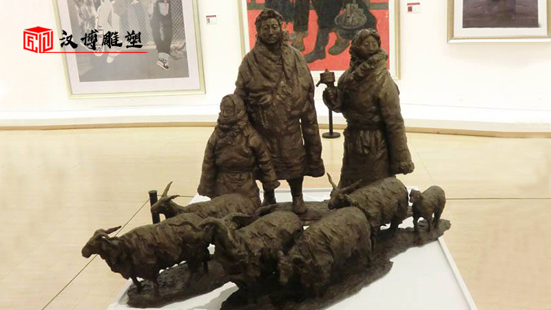 獨居特色的藏族主題文化雕塑展覽欣賞 