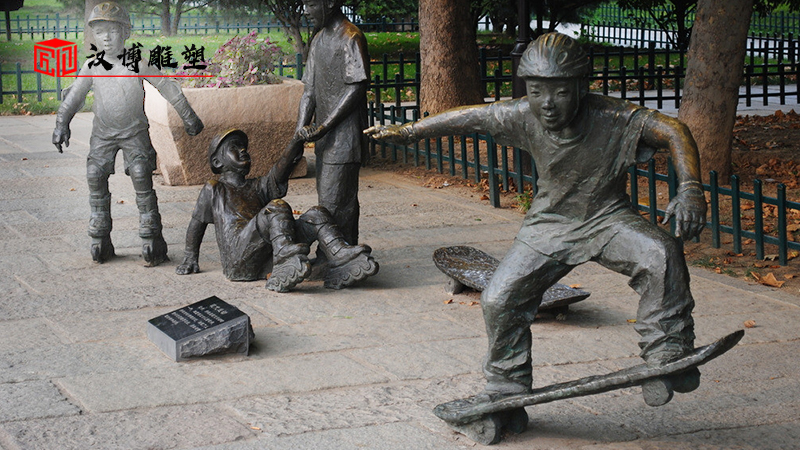 校園運動主題人物雕塑有多種樣式,我們來欣賞下吧！