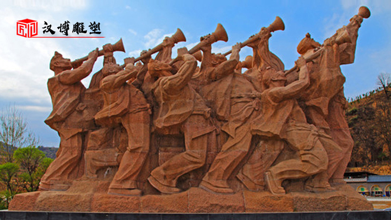 地域文化背景下的當代城市雕塑；陜北民俗文化主題雕塑展示欣賞