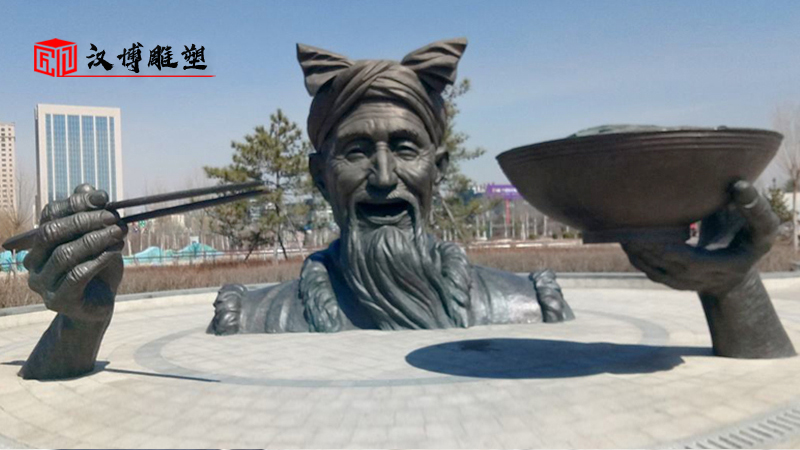 地域文化背景下的當代城市雕塑；陜北民俗文化主題雕塑展示欣賞